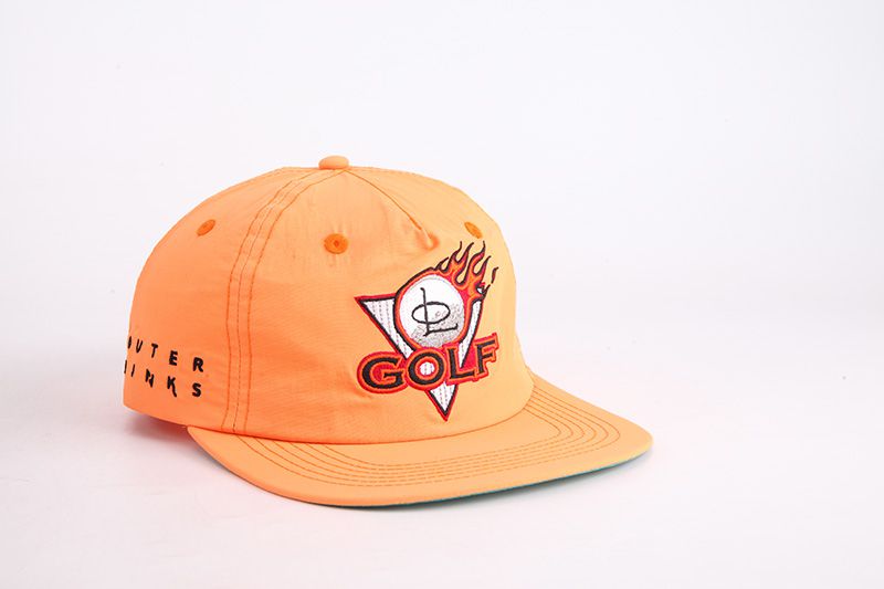 Flaming Golf Adjustable Cap