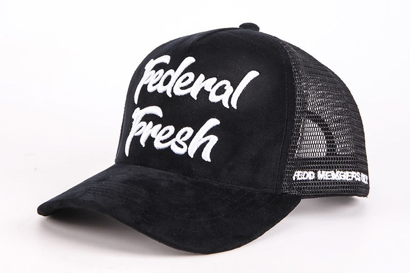 Federal Fresh Suede and Mesh trucker Cap