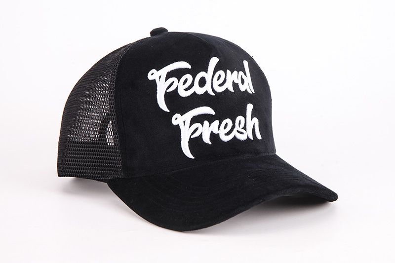 Federal Fresh Suede and Mesh trucker Cap