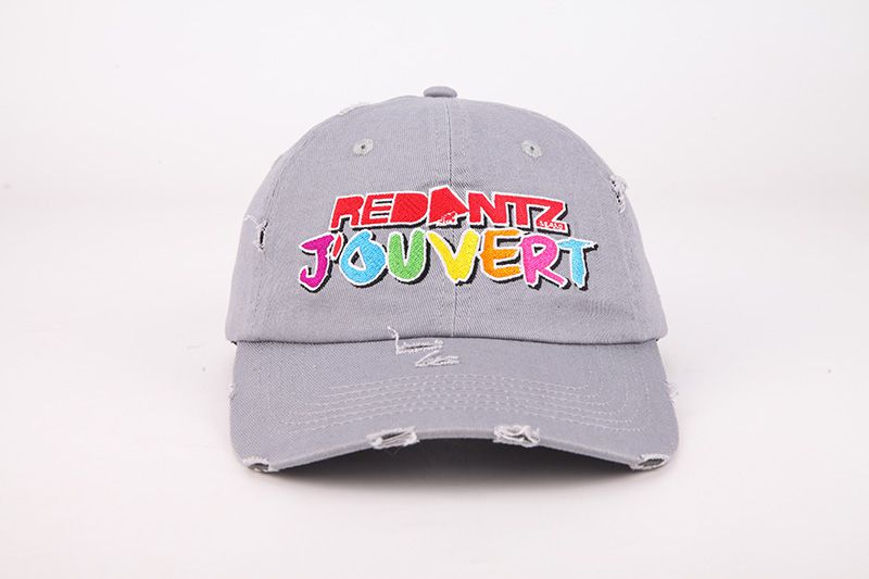 Distressed J'ouvert Dad Hat