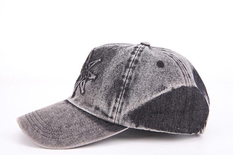 Distressed Denim Dad Hat