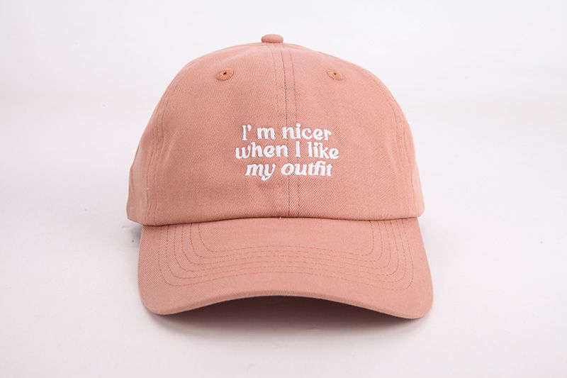 Statement Embroidered Dad Hat