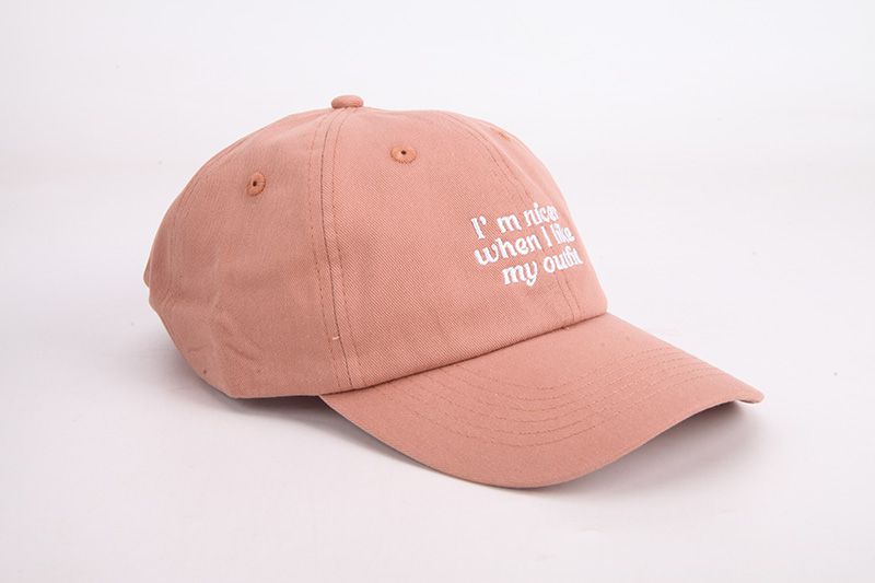 Statement Embroidered Dad Hat