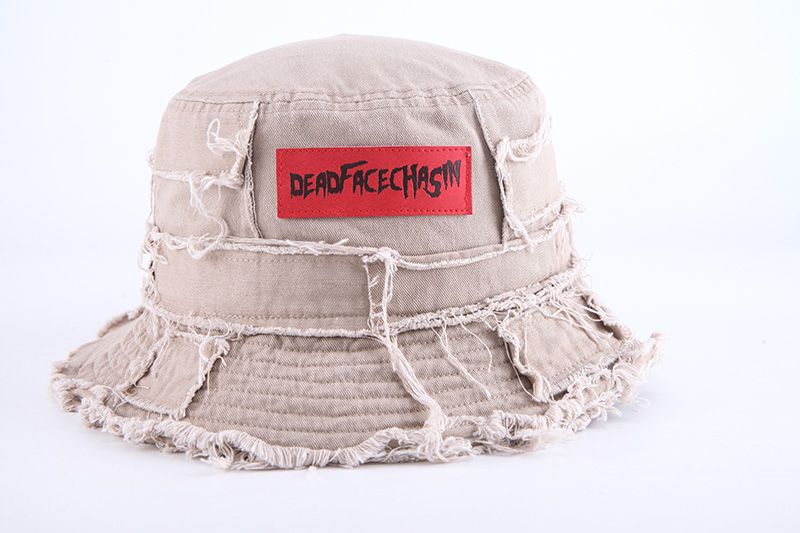 Dead Face Chasin' Distressed Bucket Hat