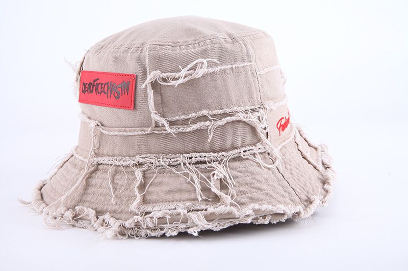 Dead Face Chasin' Distressed Bucket Hat